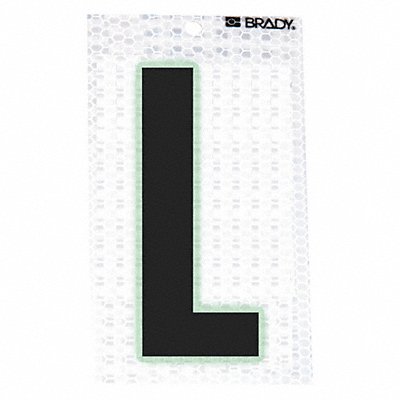 BRADY 3000L Ultra Reflective Letter L PK10