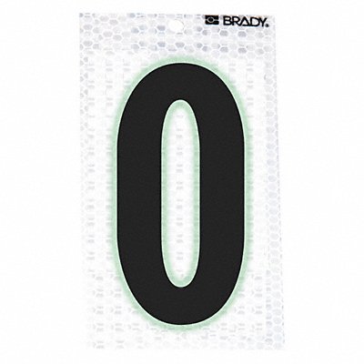 BRADY 3000O Ultra Reflective Letter O PK10