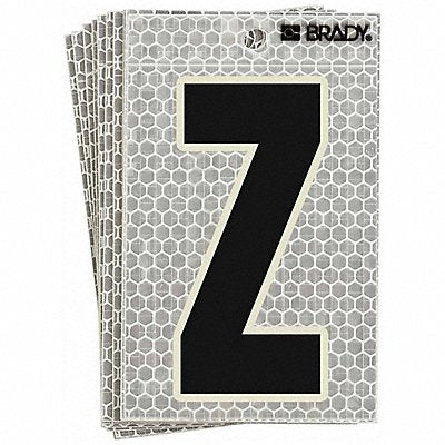 BRADY 3010Z Ultra Reflective Letter Z PK10