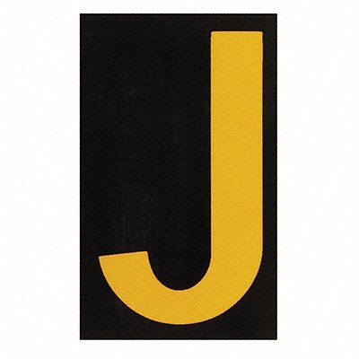 BRADY 5890J Reflective Numbers And Letters J PK25