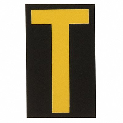 BRADY 5905T Reflective Numbers And Letters T PK25
