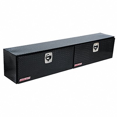 WEATHER GUARD 390502 Topside Truck Box Black 90-1/4 in W