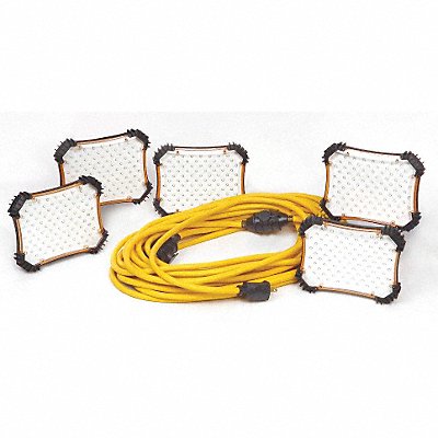 SOUTHWIRE 97135 Temporary Job Site Light Stringer In LED 4500lm