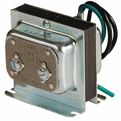 EDWARDS SIGNALING 591 Class 2 Transformer 10VA Enclosed Foot
