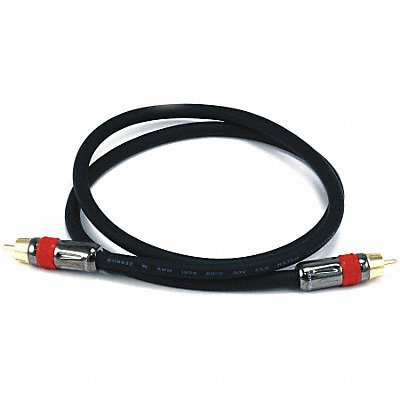 MONOPRICE 2681 A/V Cable RCA Coaxial M/M CL2 rated 3ft