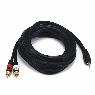 MONOPRICE 5599 A/V Cable 3.5mm(M)/2 RCA(M) 10ft