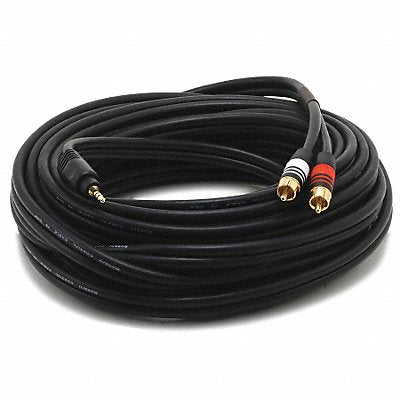MONOPRICE 5602 A/V Cable 3.5mm(M)/2 RCA(M) 35ft