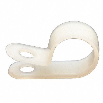 DOLPHIN COMPONENTS CORP DC18N Cable Clamp 1/8 In White PK100