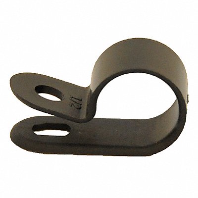 DOLPHIN COMPONENTS CORP DC12NB Cable Clamp 1/2 In Black PK100