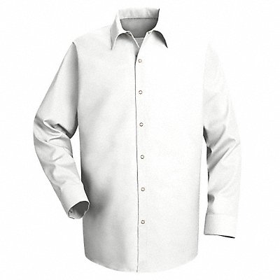 RED KAP SP16WHLNM K7991 Lng Slv White 65 per PET/35 per Ctn MT