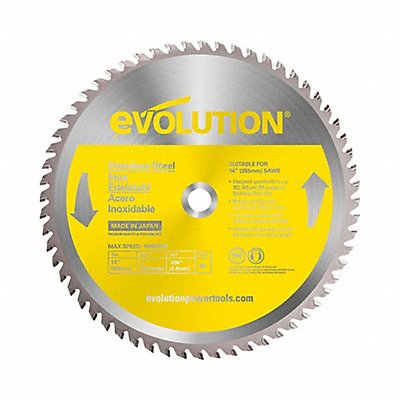EVOLUTION 14BLADESSN Circular Saw Blade Carbide Dia 14