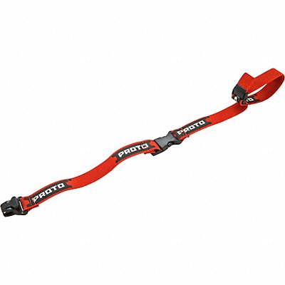 PROTO JLANHATRD Hard Hat Lanyard 23 in Red