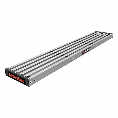 LITTLE GIANT 15036 Adjustable Aluminum 2-Person Plank 73 in L