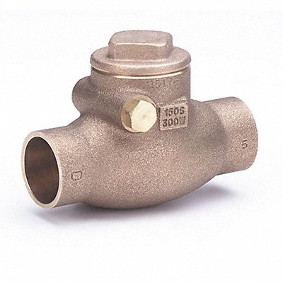 MILWAUKEE VALVE 150934 Swing Check Valve 3.3125 in Overall L