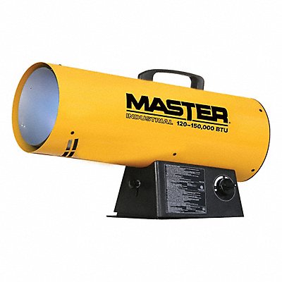 MASTER 150VMHDGFA Portable Gas Torpedo HeatrLP 400 cfm