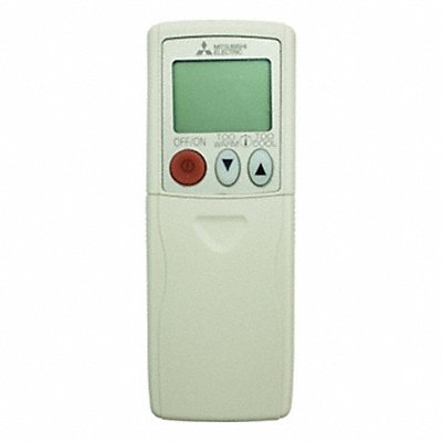 MITSUBISHI ELECTRIC E2246E426 Handheld Remote Control 3/4 in H White