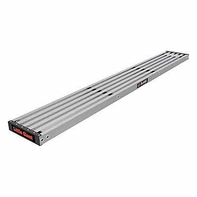 LITTLE GIANT 15180 Adjustable Aluminum 2-Person Plank 73 in L