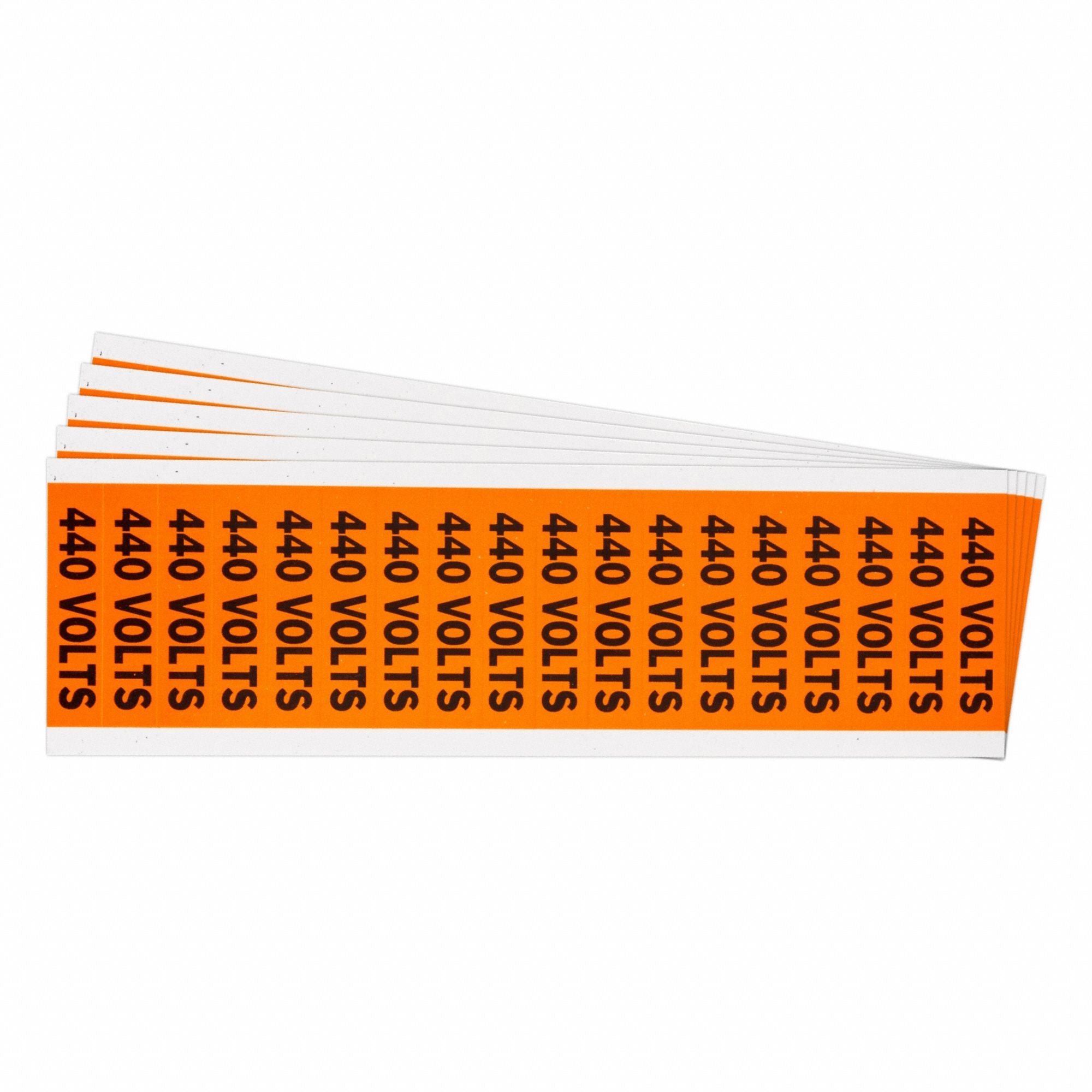 BRADY 152486 Conduit and Voltage Sign and Labels PK5