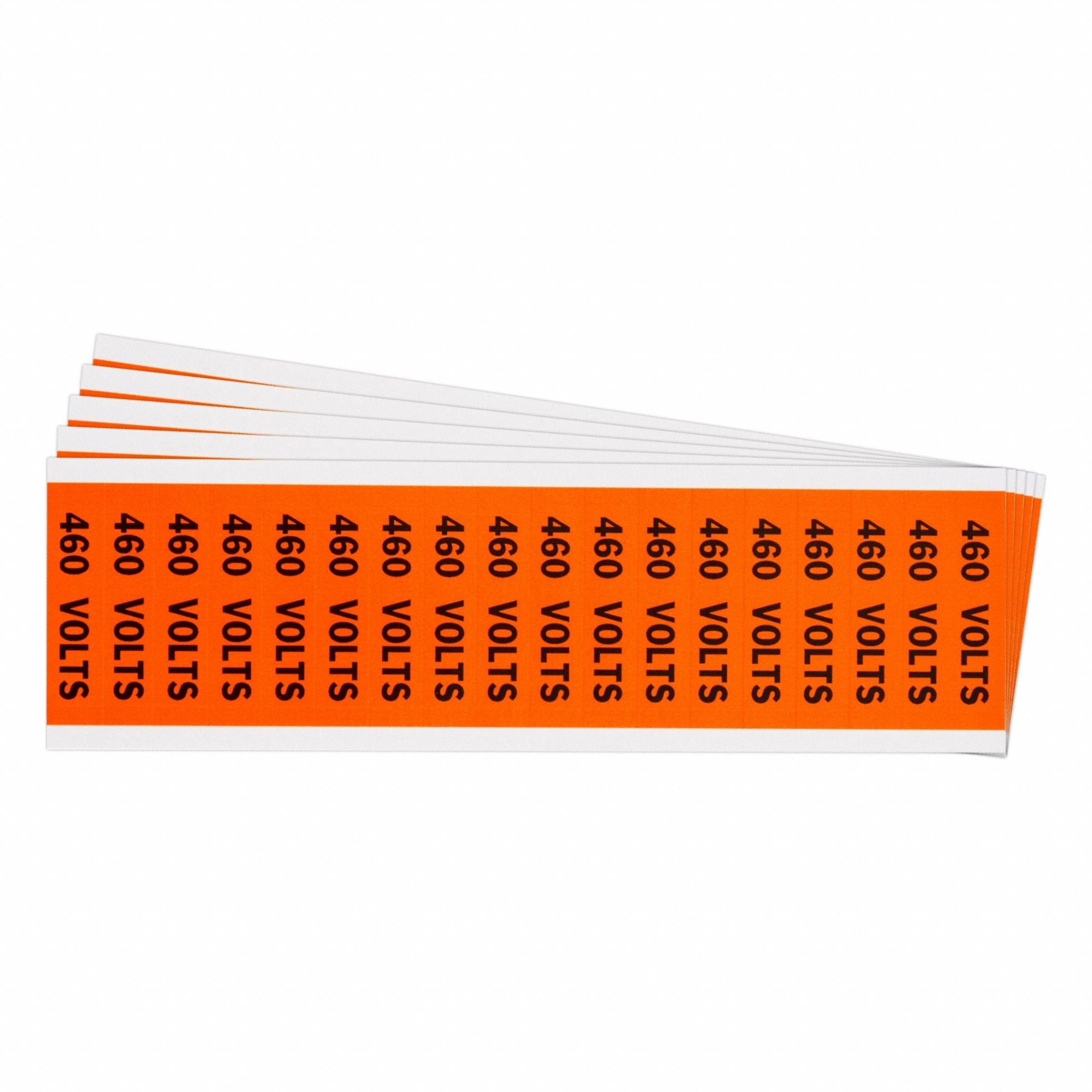 BRADY 152487 Conduit and Voltage Sign and Labels PK5
