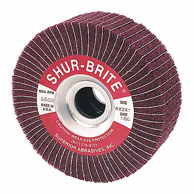 SUPERIOR ABRASIVES A009146 Condition Duplex Wheel AO 6x1x1 Grit 180