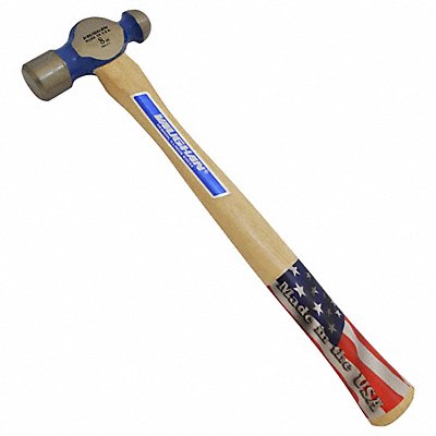 VAUGHAN TC308 Ball Pein Hammer 8 oz Steel 12 in