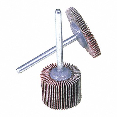SUPERIOR ABRASIVES A010015 Flap Wheel 1-3/16x3/16x1/8 A/O Grit 80