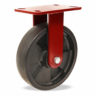 HAMILTON 154G43 Standard Plate Castor Brown Wheel