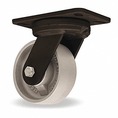 HAMILTON SHSK6HMBH4SLFB Plate Castor 600 lb Load Rating