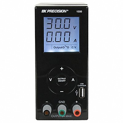 B K PRECISION 1550 DC Power Supply Digital 6 in H