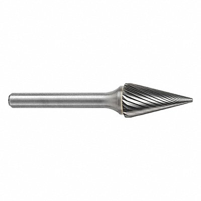SGS PRO 15575 Cone Burr Pointed End 3/8 Carbide