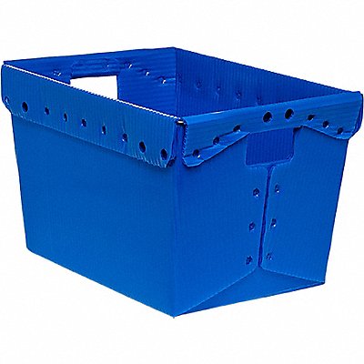 GRAINGER 1577BLUE 18.25x13.25x11.6 OD Tote