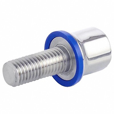 JW WINCO 1580M416PLH Hygienic Hex Head Screws Partially SS
