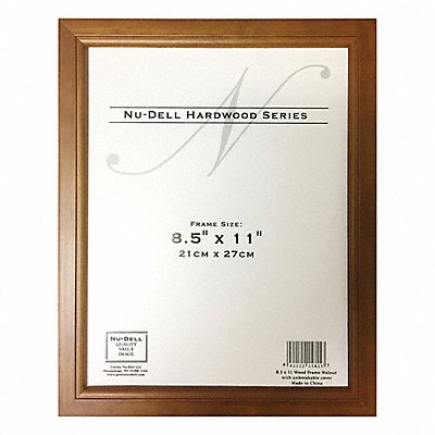 NUDELL 15815 Hardwood Frame 8.5x11 Walnut Finish