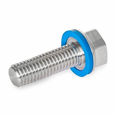 JW WINCO 1581M825MTE Hygienic Hex Head Screws Fully SS