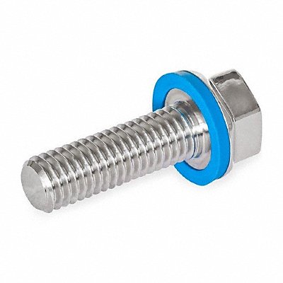 JW WINCO 1581M1640PLE Hygienic Hex Head Screws Fully SS