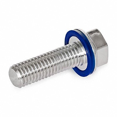 JW WINCO 1581M612PLH Hygienic Hex Head Screws Fully SS