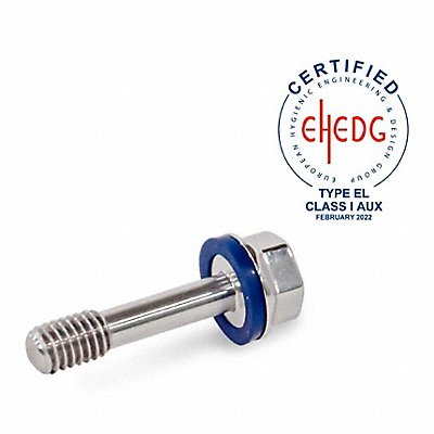 JW WINCO 1582M625PLH1 Hygienic Hex Head Screws Partially SS