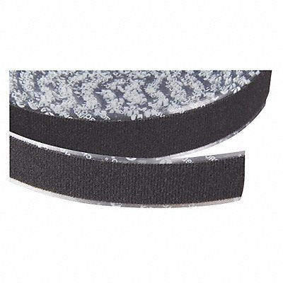 VELCRO BRAND 158505 Reclosable Fastener Loop 2 W Black