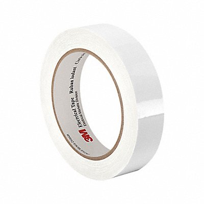 3M 3M135005x72ydsWhite Elec Tape 216 ft Lx1/2 W 2.5 mil White