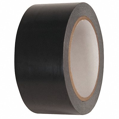 GRAINGER 15D716 Floor Tape Black 2 inx216 ft Roll
