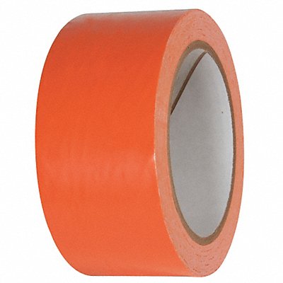 GRAINGER 15D722 Floor Tape Orange 2 inx216 ft Roll