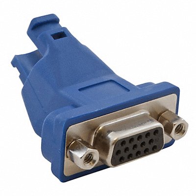 HUBBELL PREMISE WIRING 15A6P1 VGA Connector 15-Pin to 8-Pin Blue