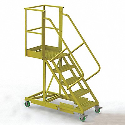 TRI-ARC UCS500520246 Rollng Ladder Unassembled Handrail Platform 50 In H