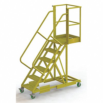 TRI-ARC UCS500620246 Rollng Ladder Unassembled Handrail Platform 60 In H