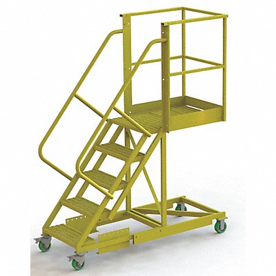TRI-ARC UCS500530242 Rollng Ladder Unassembled Handrail Platform 50 In H