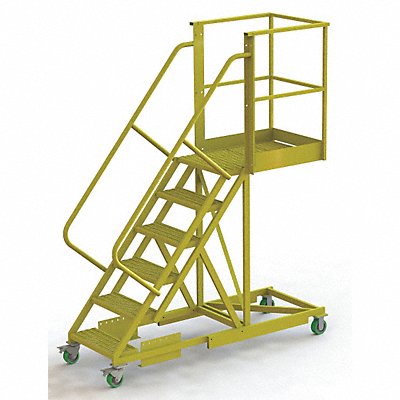 TRI-ARC UCS500630242 Rollng Ladder Unassembled Handrail Platform 60 In H
