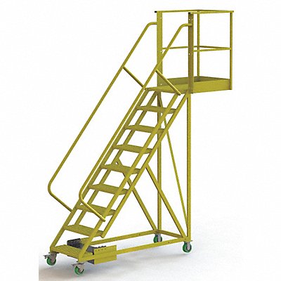 TRI-ARC UCU500930246 Rollng Ladder Unassembled Handrail Platform 90 In H