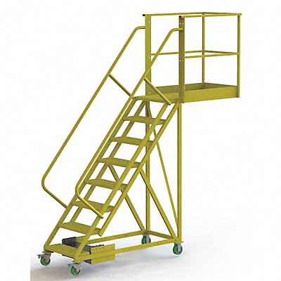 TRI-ARC UCU500840242 Rollng Ladder Unassembled Handrail Platform 80 In H
