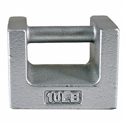 RICE LAKE WEIGHING SYSTEMS 12828TR Weight Grip Hndle 10lb Cast Iron Class 7