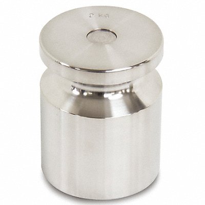 RICE LAKE WEIGHING SYSTEMS 12515TR Calibration Weight 2kg Nominal Mass
